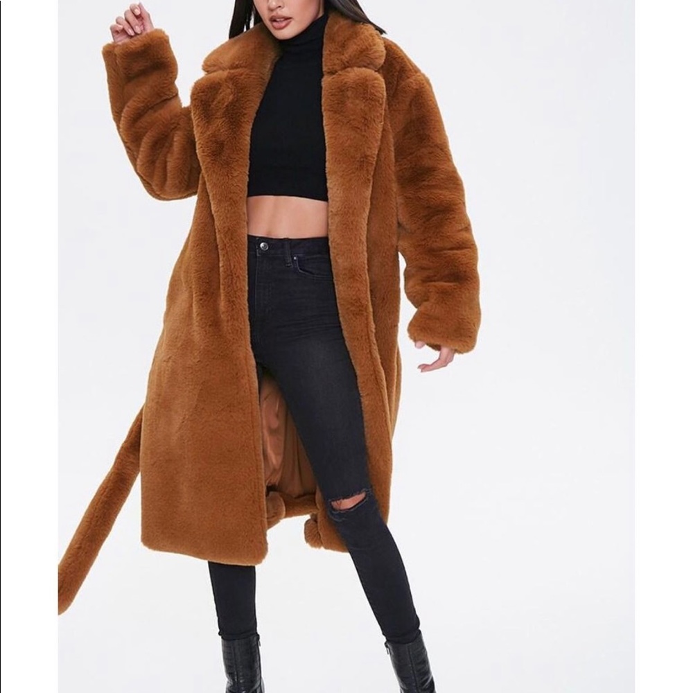 Faux Fur Coat